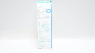 Braun 4252519-02 Introcan Safety IV Cath. 22G x 1 inch x 35 ml/min